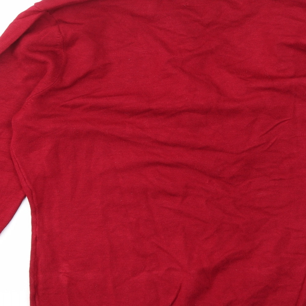 WARDROBE  Womens Red   Pullover Jumper Size 14
