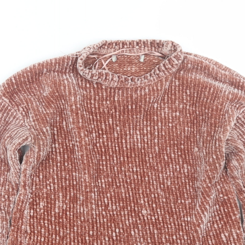 Peacocks Womens Pink   Pullover Jumper Size S