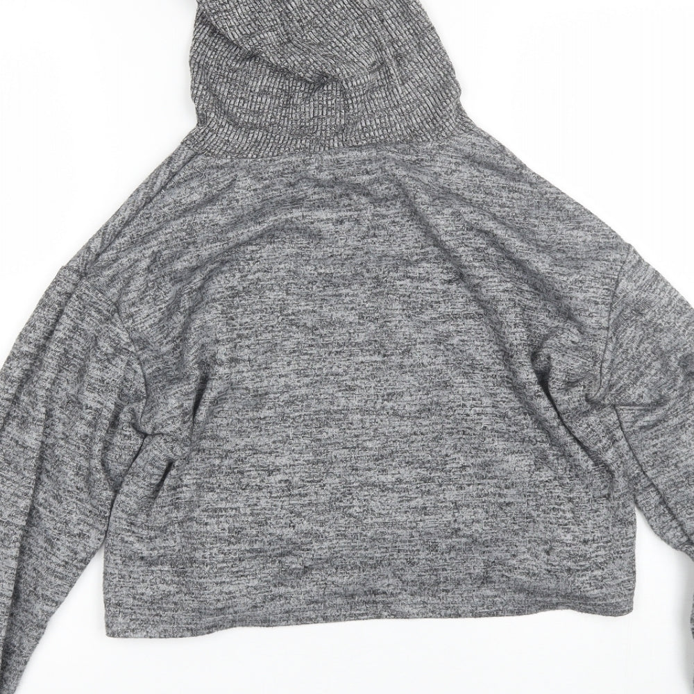 Primark Womens Grey   Pullover Hoodie Size S