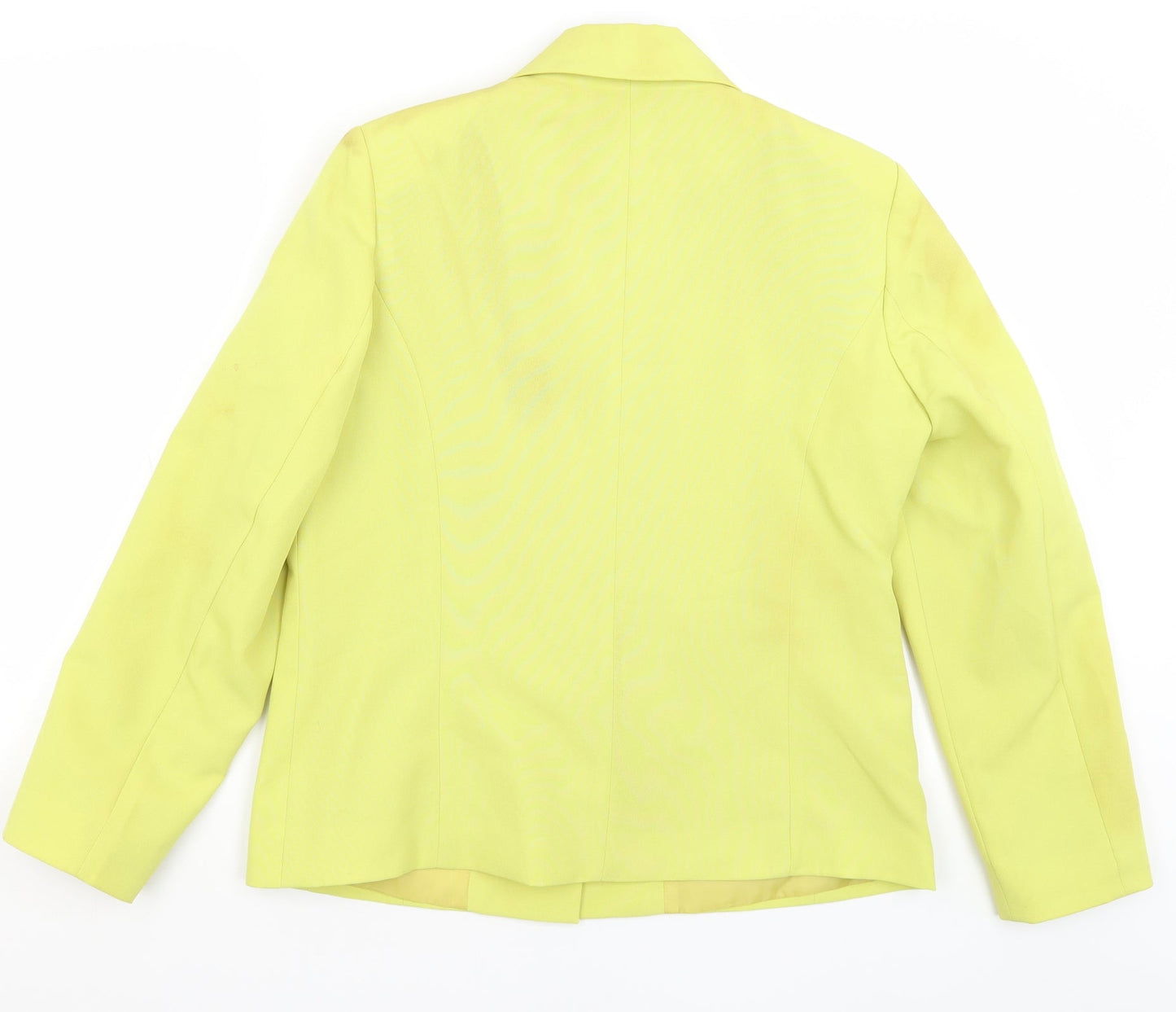 Special Collection Womens Yellow   Jacket Blazer Size 12