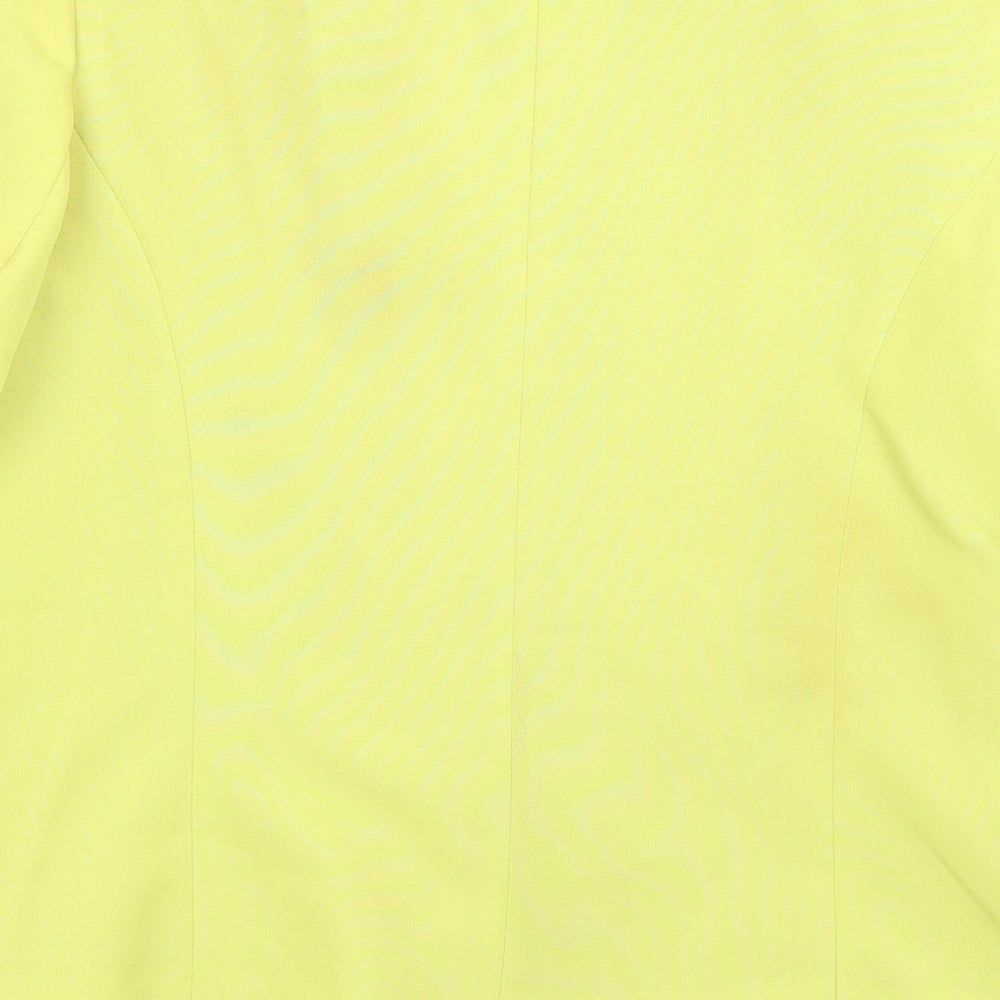 Special Collection Womens Yellow   Jacket Blazer Size 12