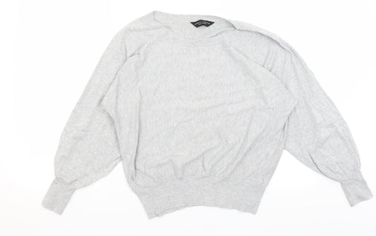 Dorothy Perkins Womens Grey   Pullover Jumper Size 14