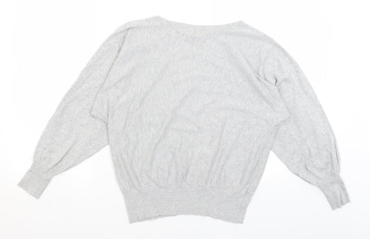 Dorothy Perkins Womens Grey   Pullover Jumper Size 14