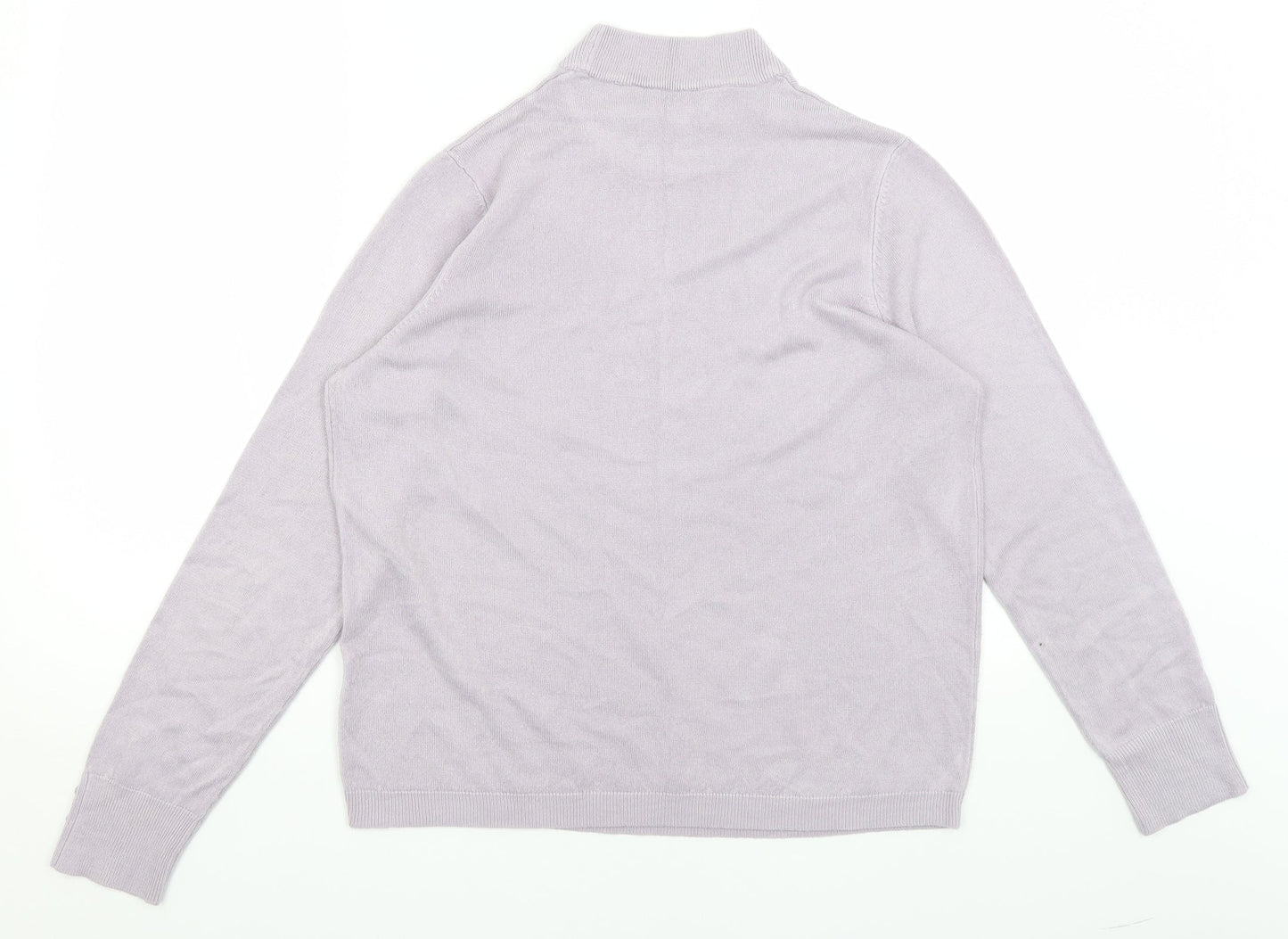 Plum Tree Womens Purple   Pullover Jumper Size L