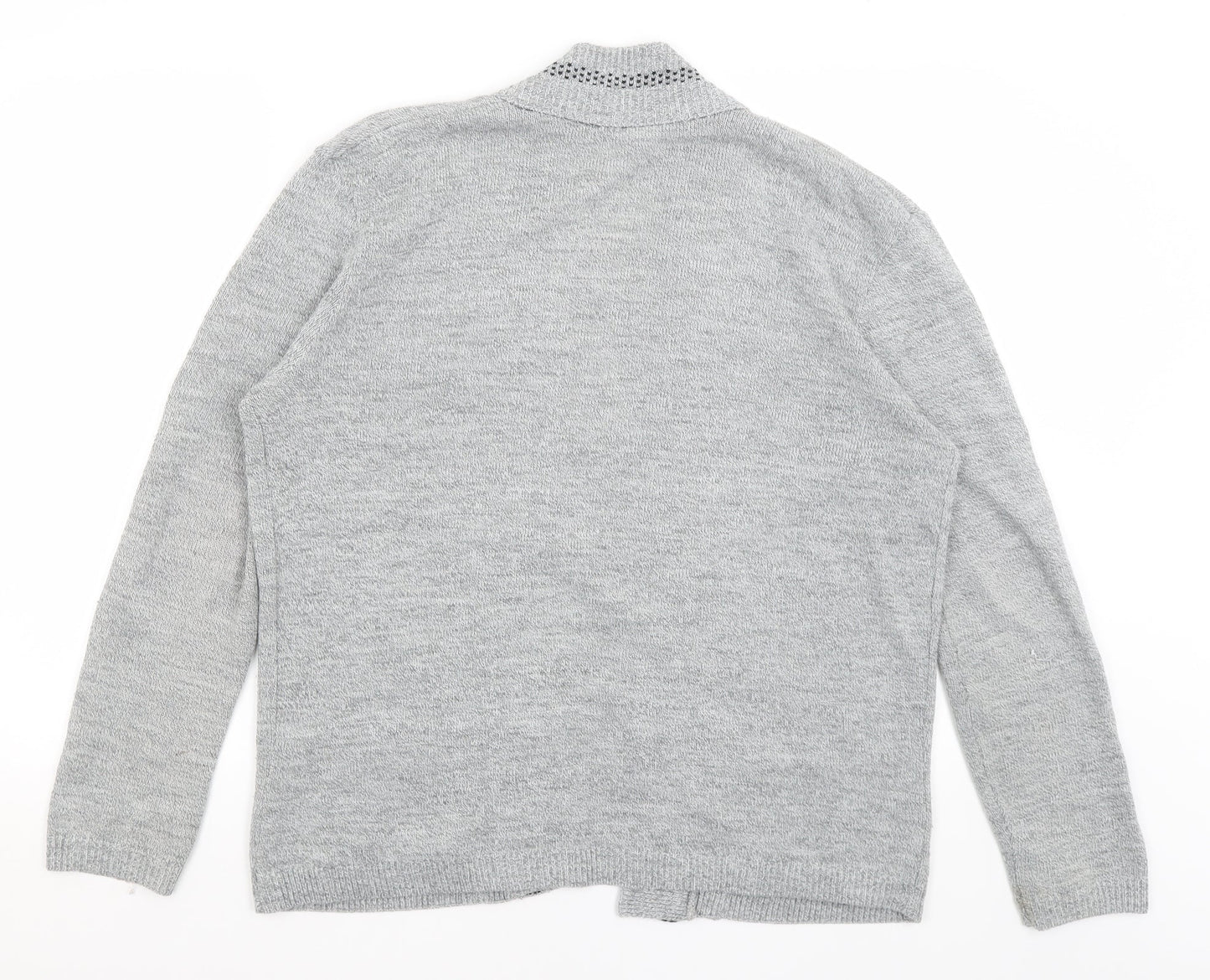 Pure Fashion Womens Grey   Shrug Jumper Size L