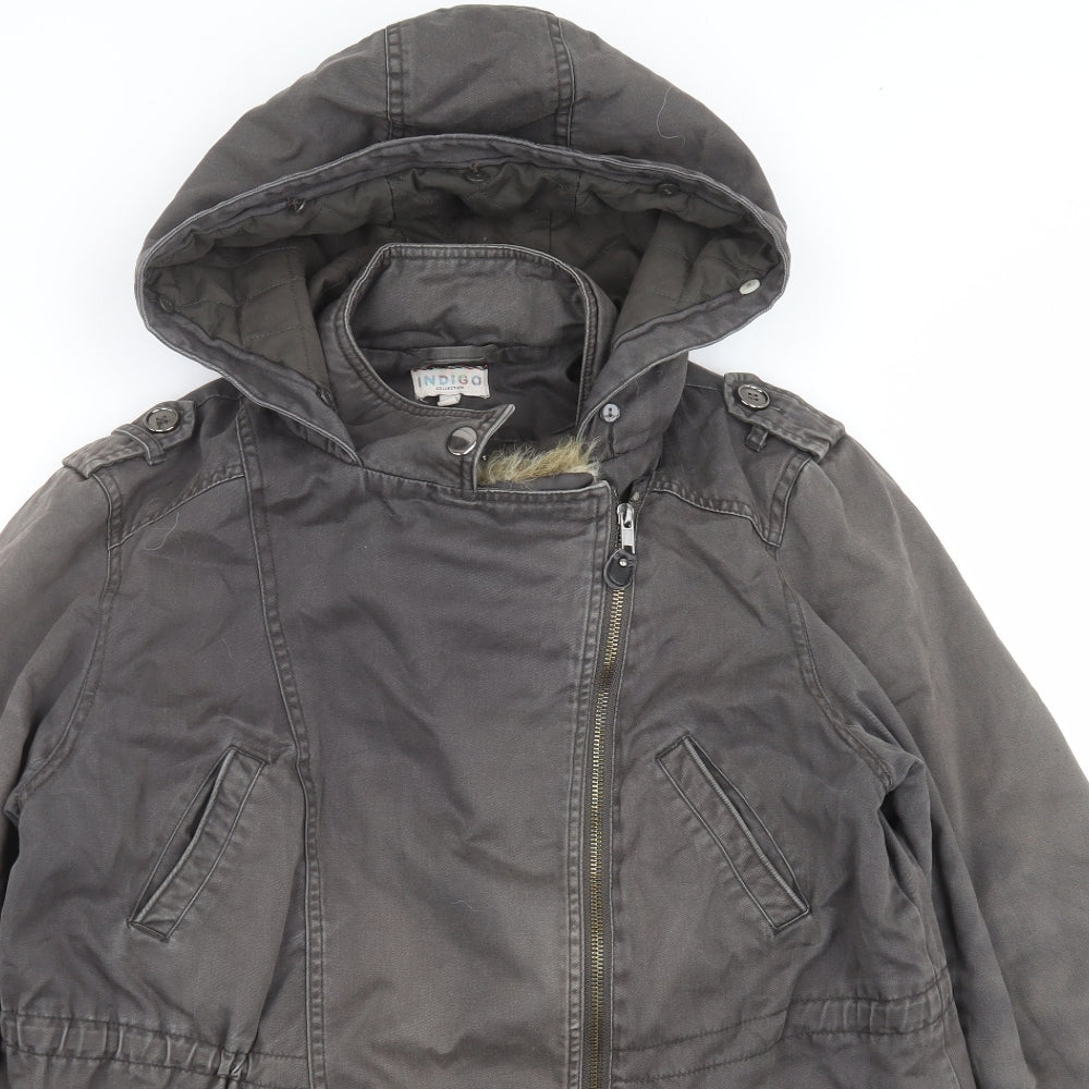 Marks and Spencer Womens Grey   Jacket Coat Size 12