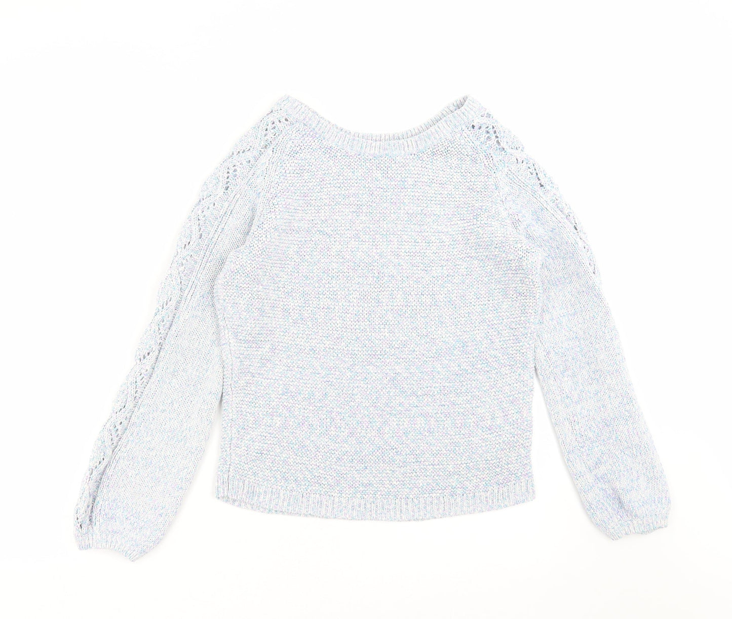 Marks and Spencer Womens Blue  Knit Pullover Jumper Size 12