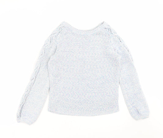 Marks and Spencer Womens Blue  Knit Pullover Jumper Size 12