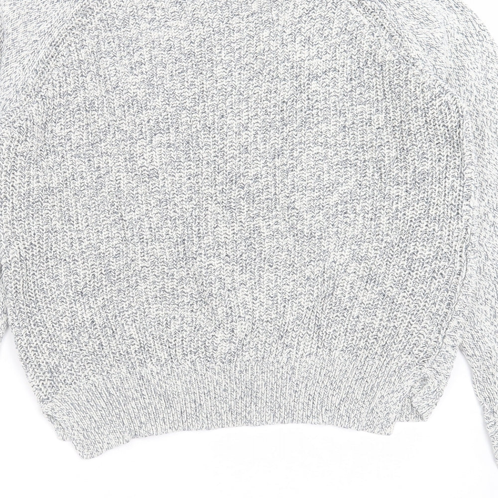Marks and Spencer Womens Grey  Knit Pullover Jumper Size 12
