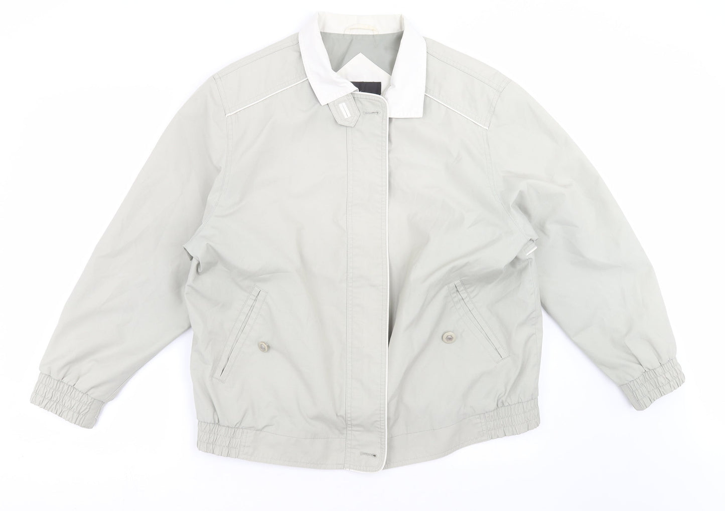 BHS Womens Green   Jacket Coat Size 16