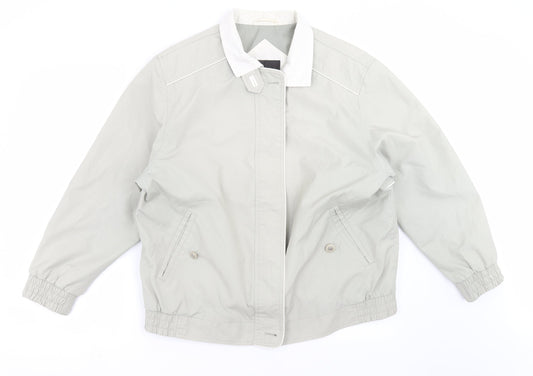 BHS Womens Green   Jacket Coat Size 16