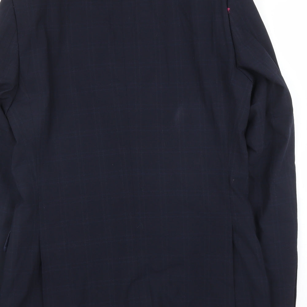 M&S Mens Blue   Jacket Suit Jacket Size 38