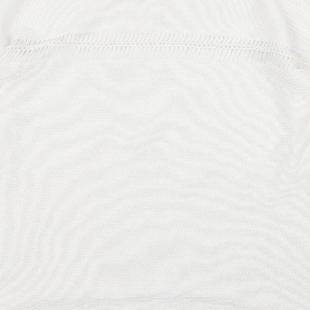 Eight Womens White   Pullover Jumper Size M