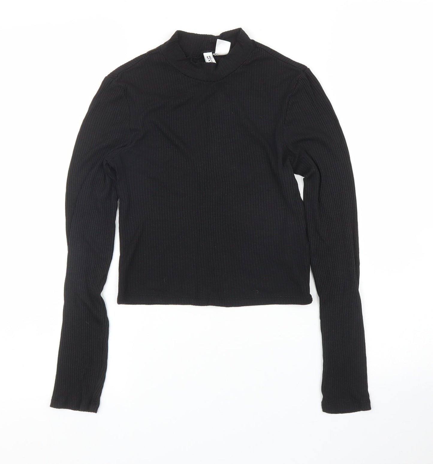 H&M Womens Black   Basic T-Shirt Size XS