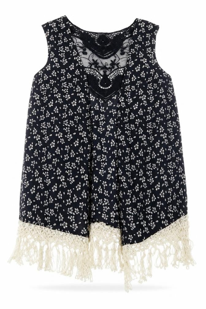 South Womens Blue Floral  Cardigan Jumper Size S