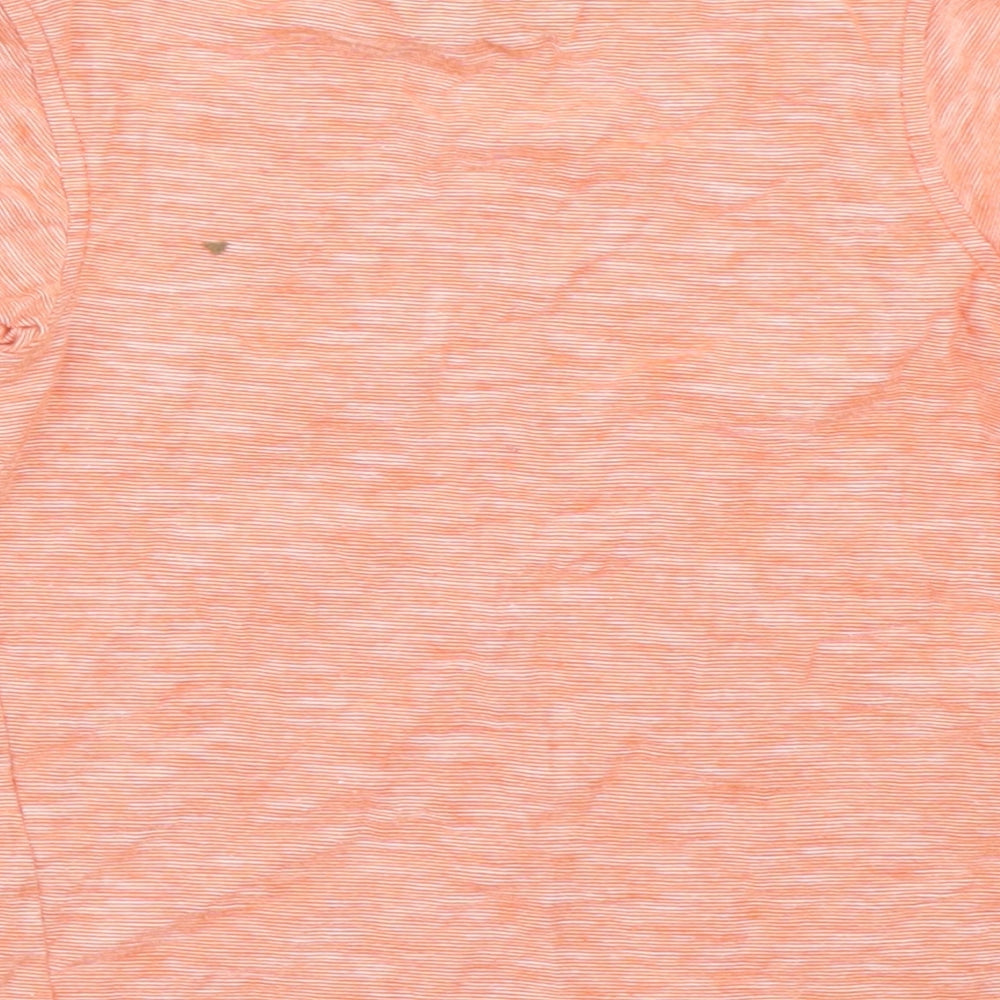 George Boys Orange   Basic T-Shirt Size 12-18 Months