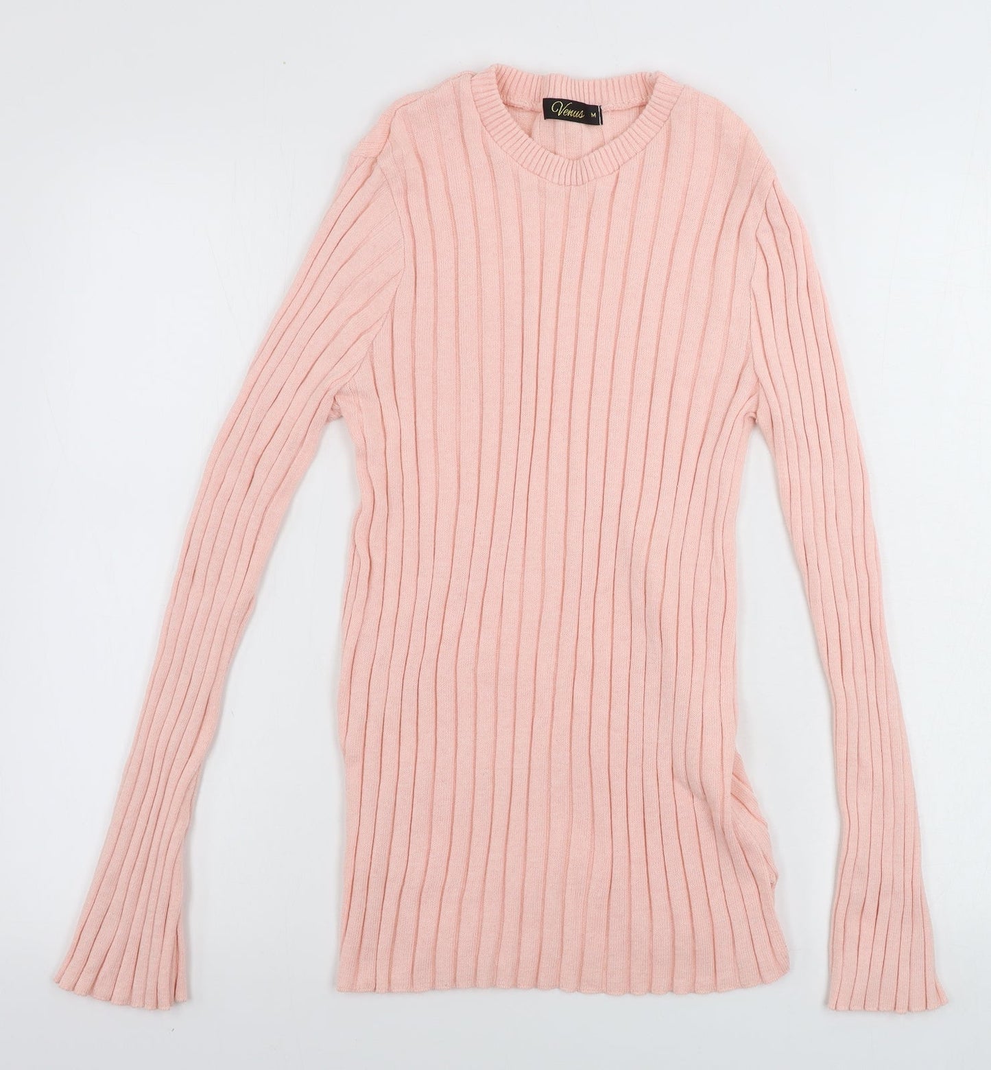Venus Womens Pink   Pullover Jumper Size M