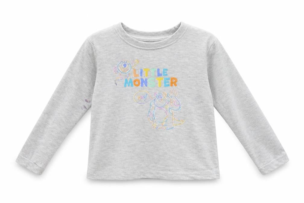 George  Boys Grey   Basic T-Shirt Size 2-3 Years  - dsiney