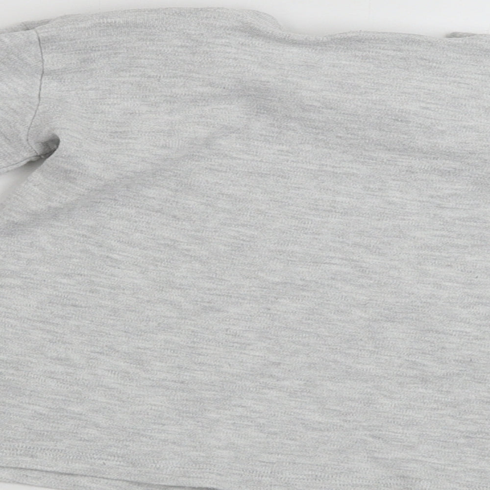 George  Boys Grey   Basic T-Shirt Size 2-3 Years  - dsiney