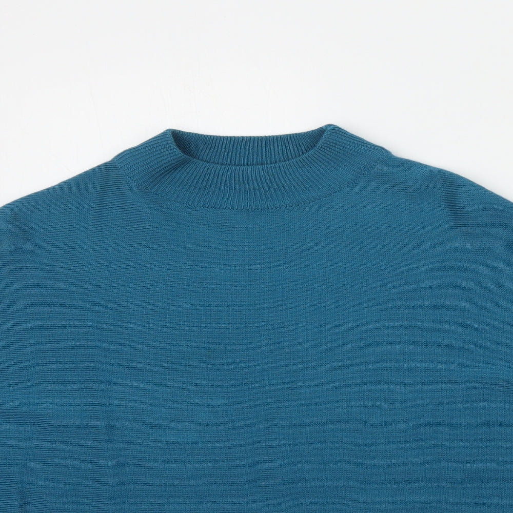 Cotton Traders Womens Blue   Pullover Jumper Size 10