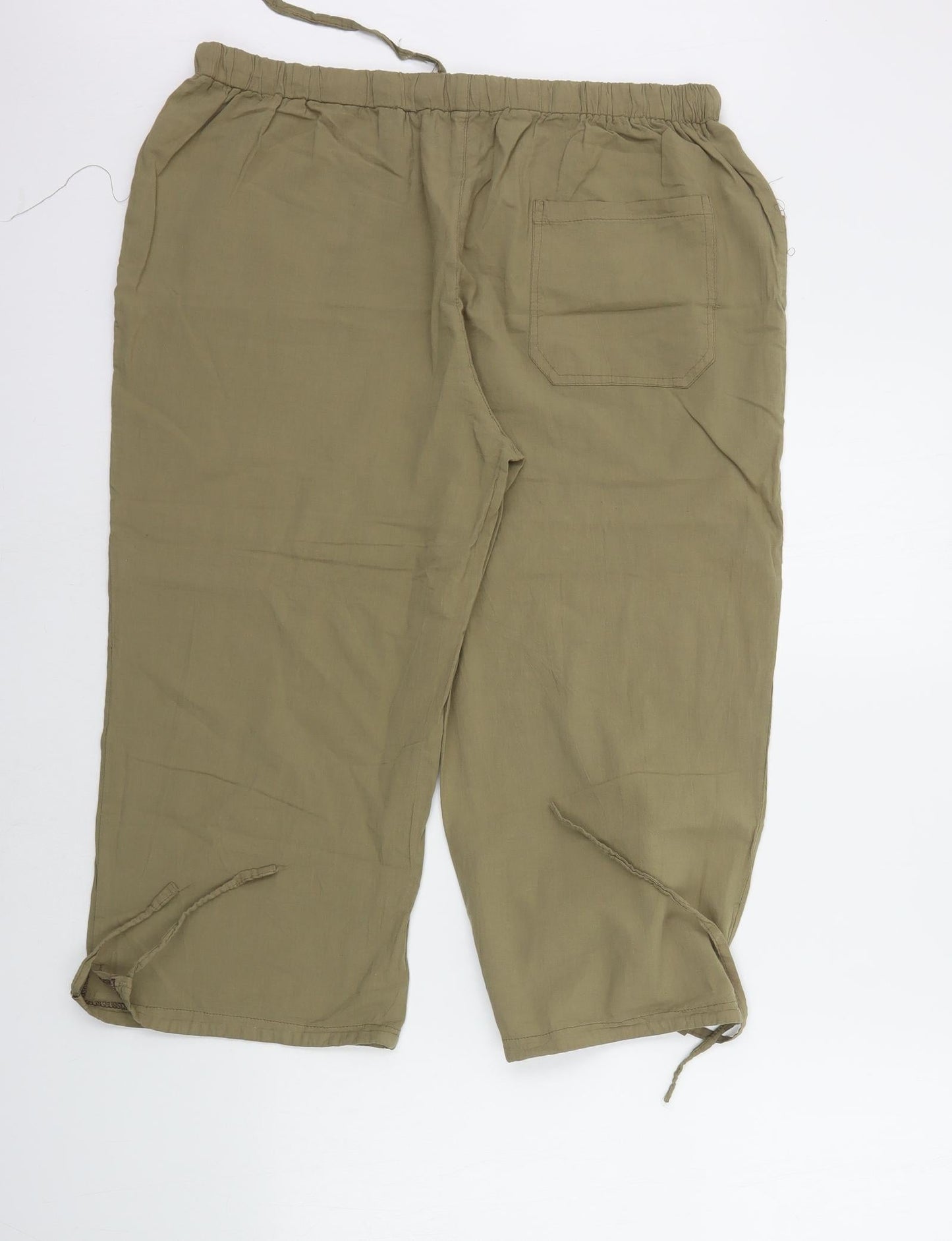 Preworn Womens Green   Trousers  Size 3XL L20 in