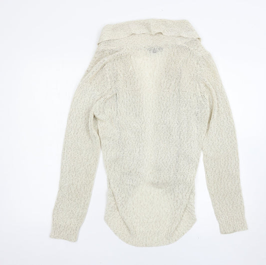 Debenhams Womens Beige   Cardigan Jumper Size 14