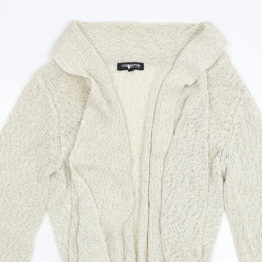 Debenhams Womens Beige   Cardigan Jumper Size 14