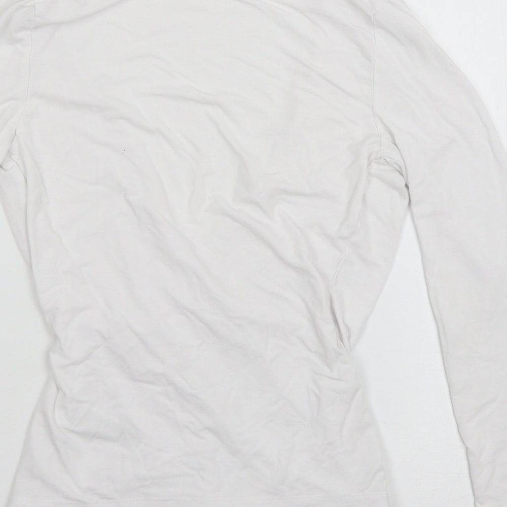 ASOS Womens White   Basic T-Shirt Size 4