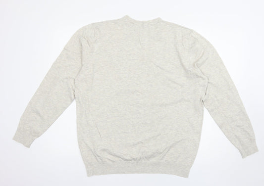 Debenhams Mens Beige   Pullover Jumper Size L