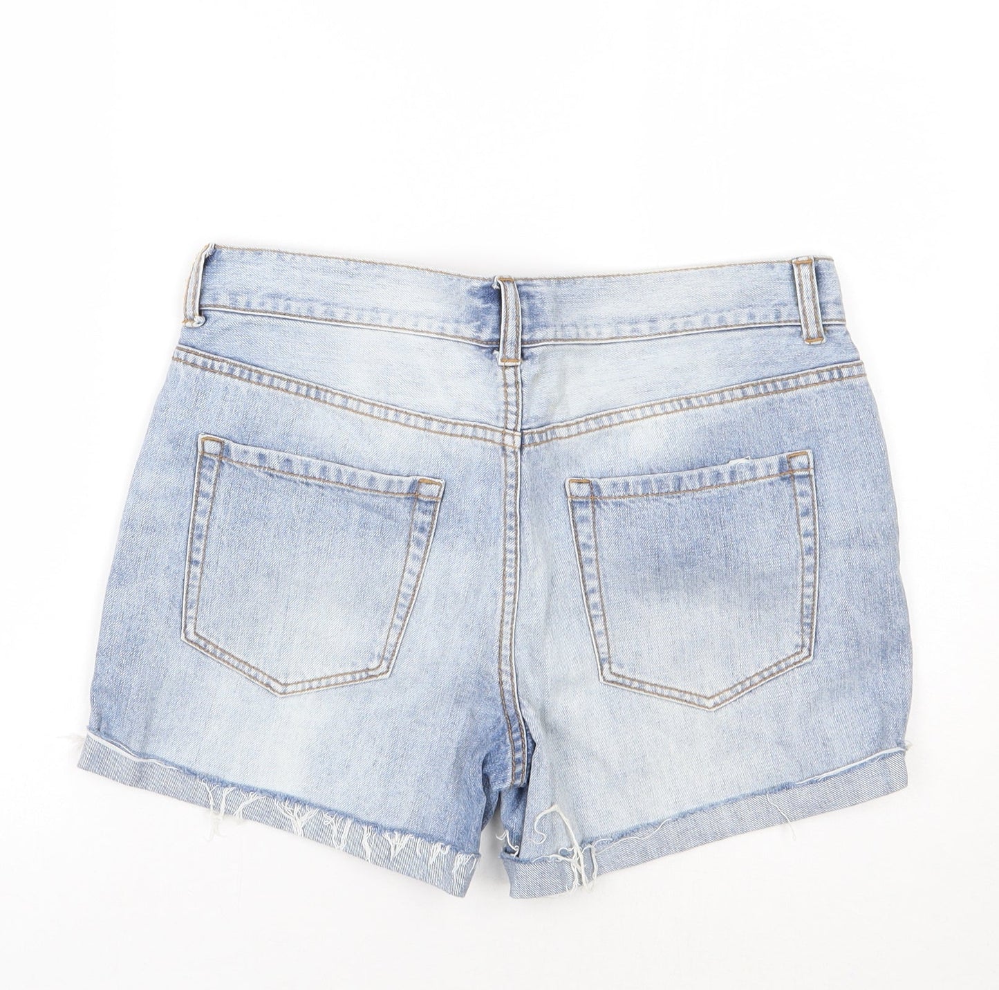 Forever21 Womens Blue   Cut-Off Shorts Size 30