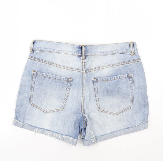 Forever21 Womens Blue   Cut-Off Shorts Size 30