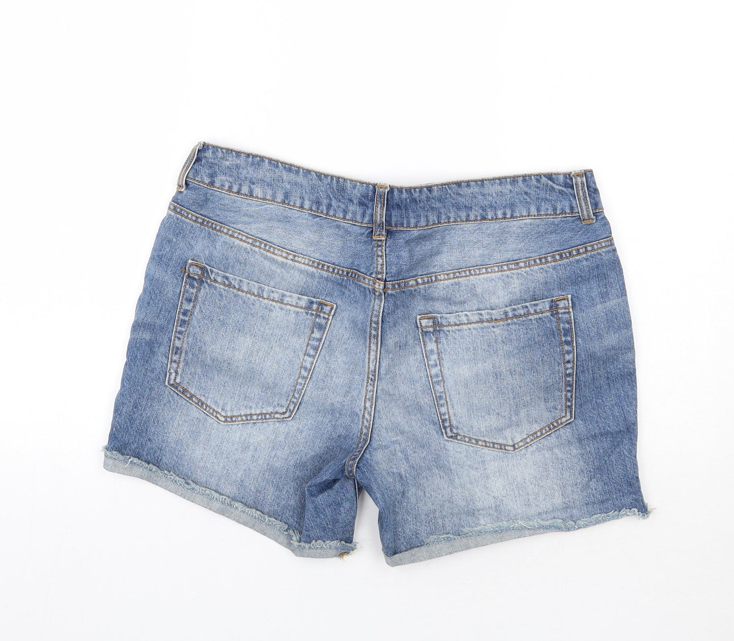 Forever21 Womens Blue   Cut-Off Shorts Size 30