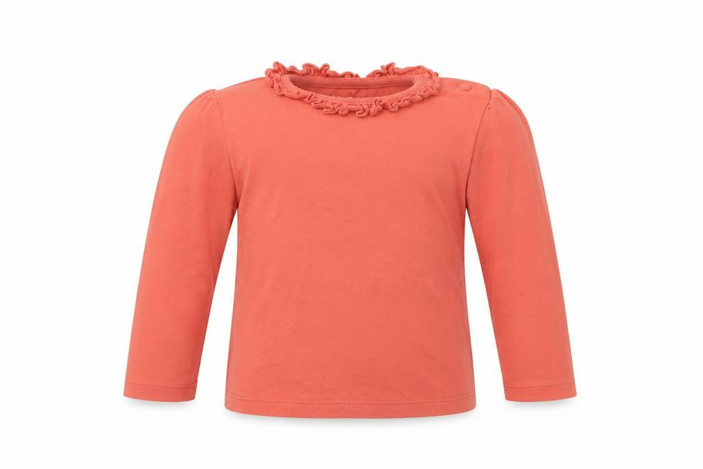 Nutmeg Girls Orange   Basic T-Shirt Size 9-12 Months