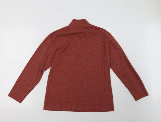 mackays Womens Orange   Pullover Sweatshirt Size M