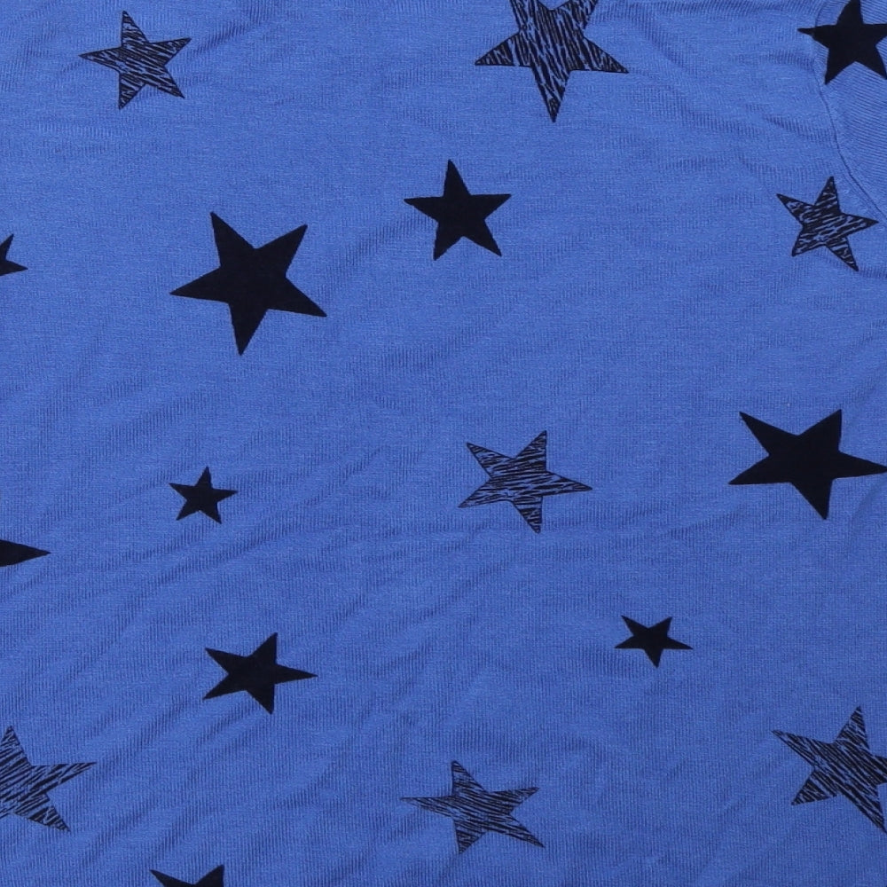 Marks and Spencer Womens Blue Polka Dot  Pullover Sweatshirt Size 12