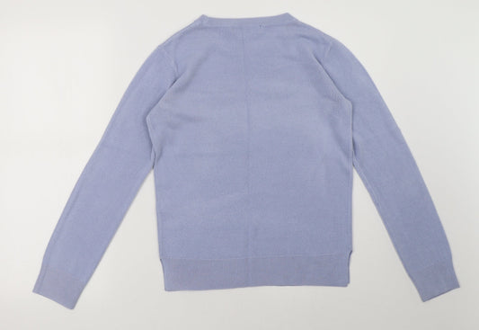 Marks and Spencer Womens Purple   Pullover Sweatshirt Size 8