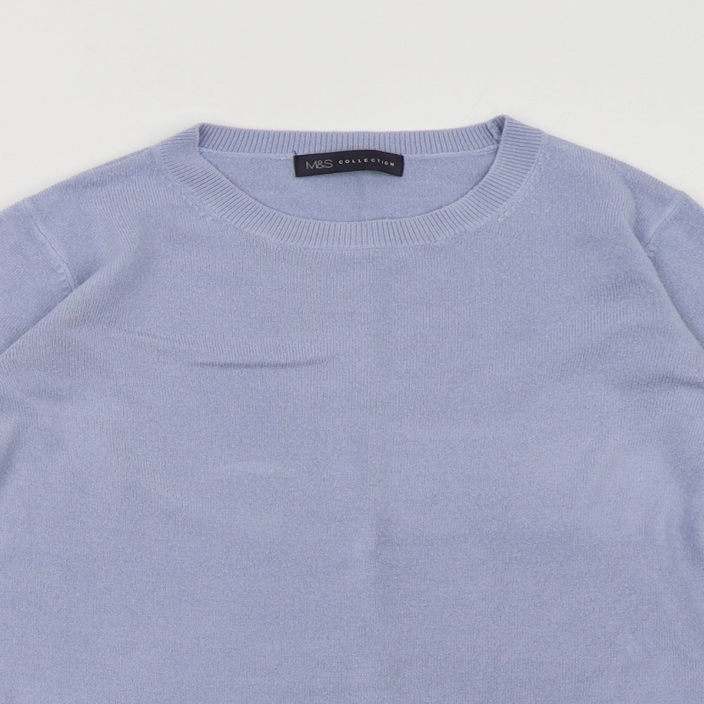 Marks and Spencer Womens Purple   Pullover Sweatshirt Size 8