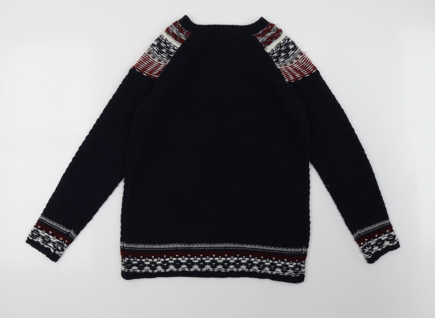 Matalan Mens Blue   Pullover Sweatshirt Size S