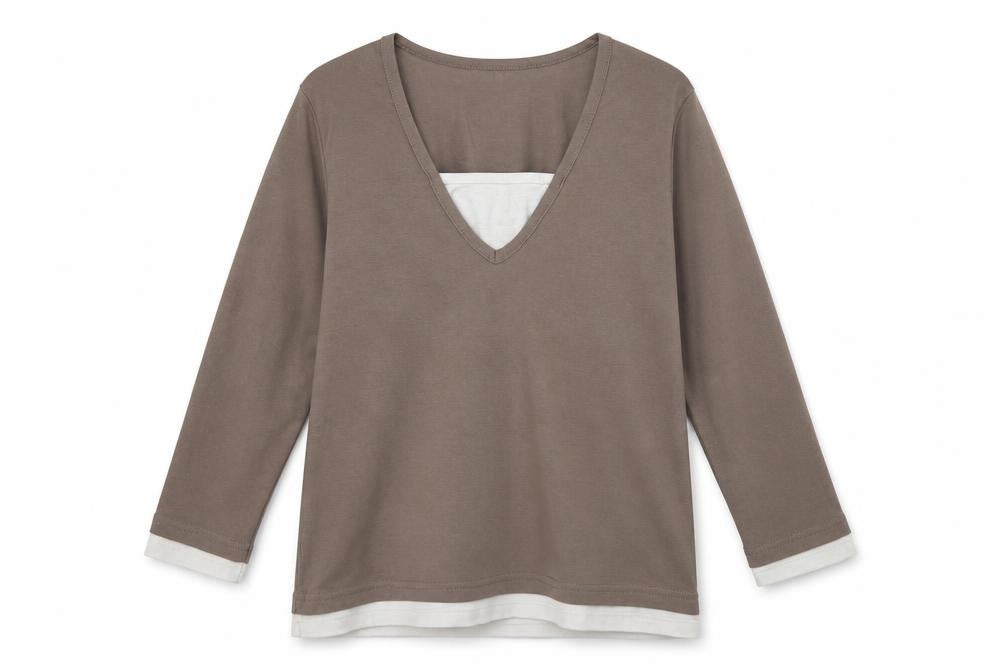 Editions Womens Brown   Pullover Sweatshirt Size 10