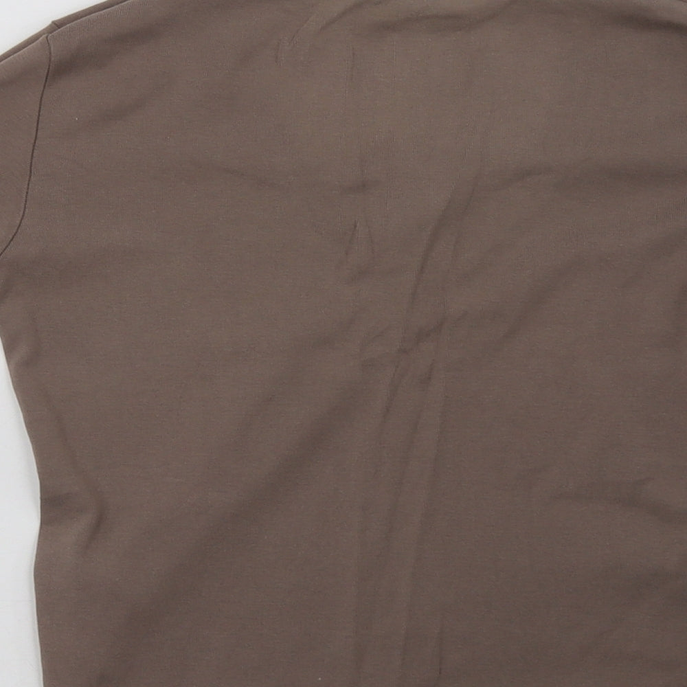 editions Womens Brown   Pullover Sweatshirt Size 10