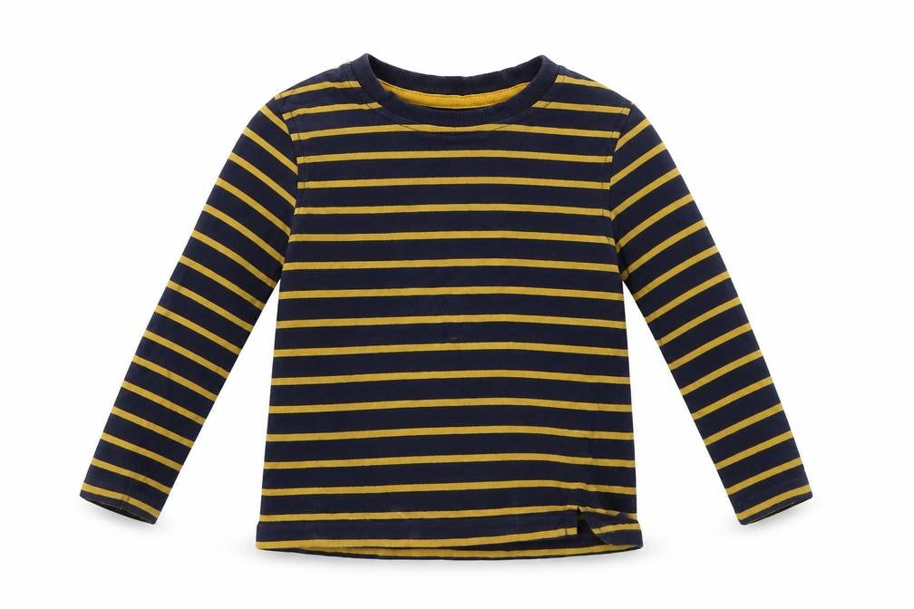 George Boys Blue Striped  Pullover Sweatshirt Size 2-3 Years