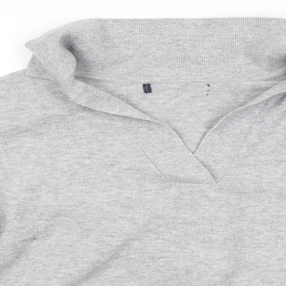 M&S Mens Grey   Pullover Jumper Size M