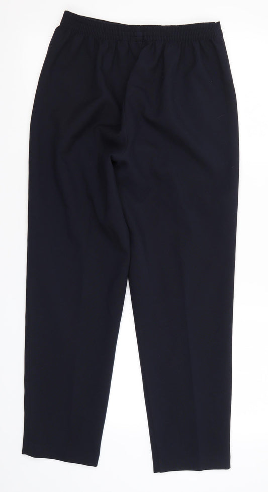 Sarah Hamilton Womens Blue   Dress Pants Trousers Size 10 L27 in