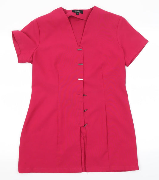 Simon Jersey Womens Pink   A-Line  Size 12