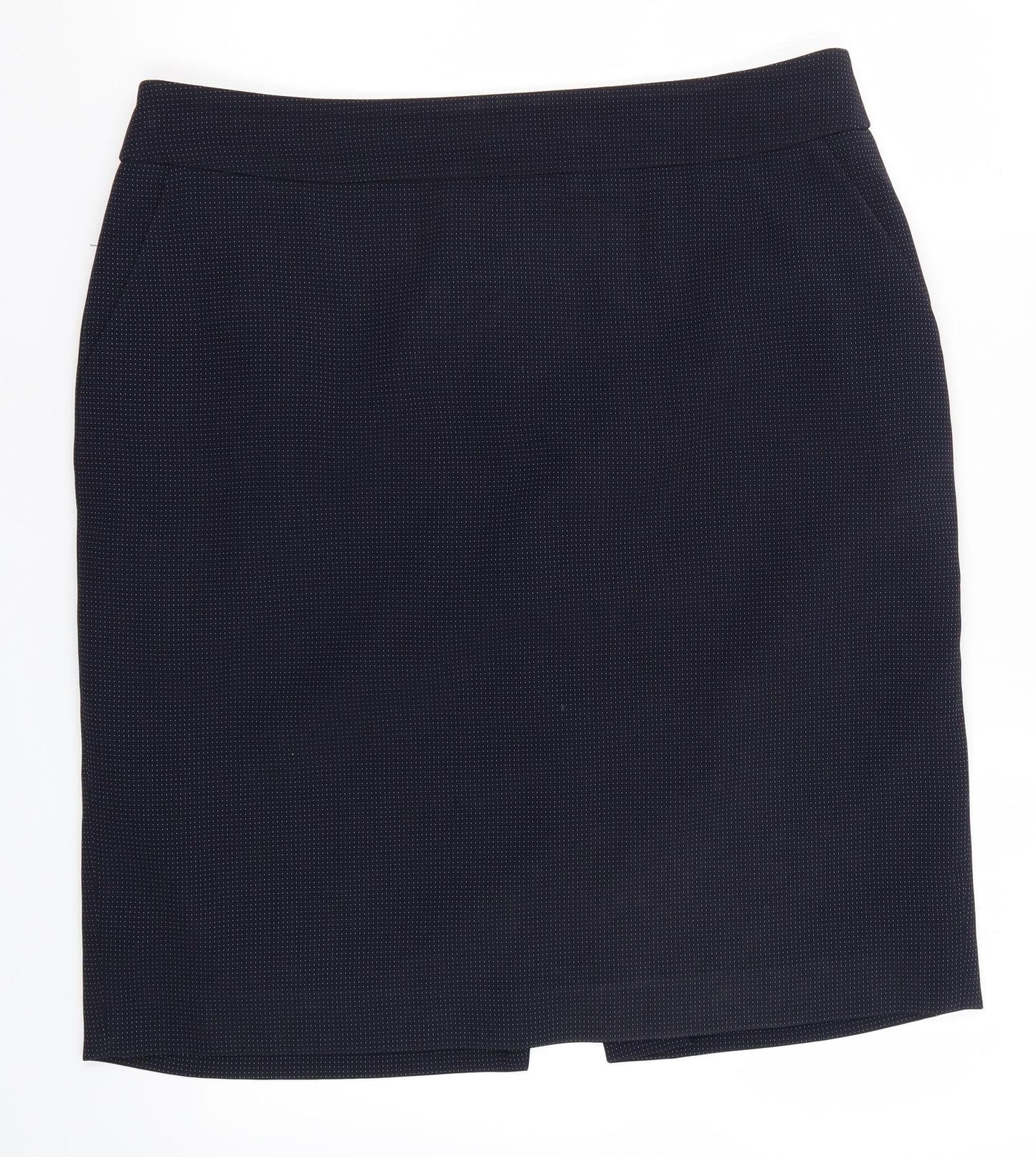 Planet Womens Blue   Straight & Pencil Skirt Size 14