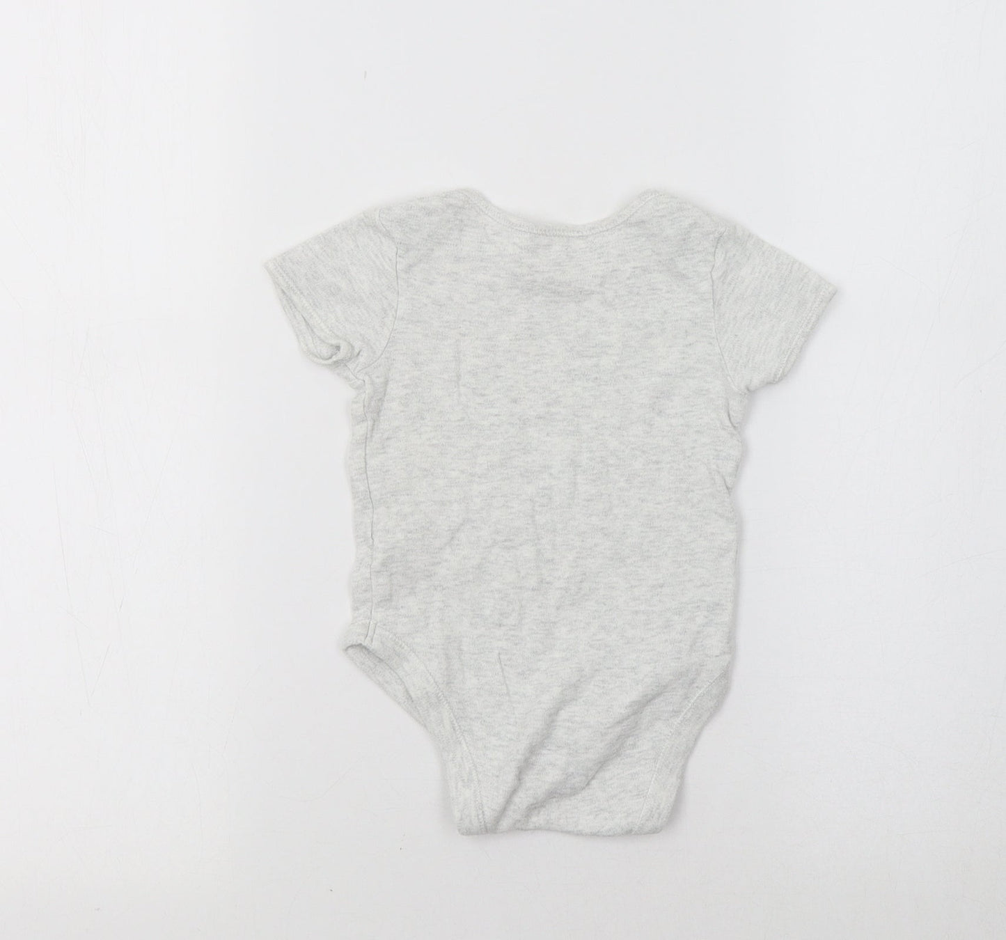 George Baby Grey   Romper One-Piece Size 9-12 Months