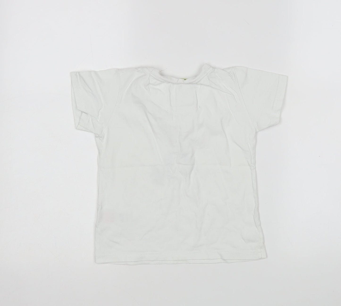 Debenhams Boys White   Basic T-Shirt Size 2-3 Years