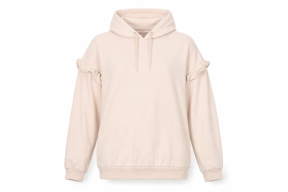 Papaya Womens Pink   Pullover Hoodie Size L