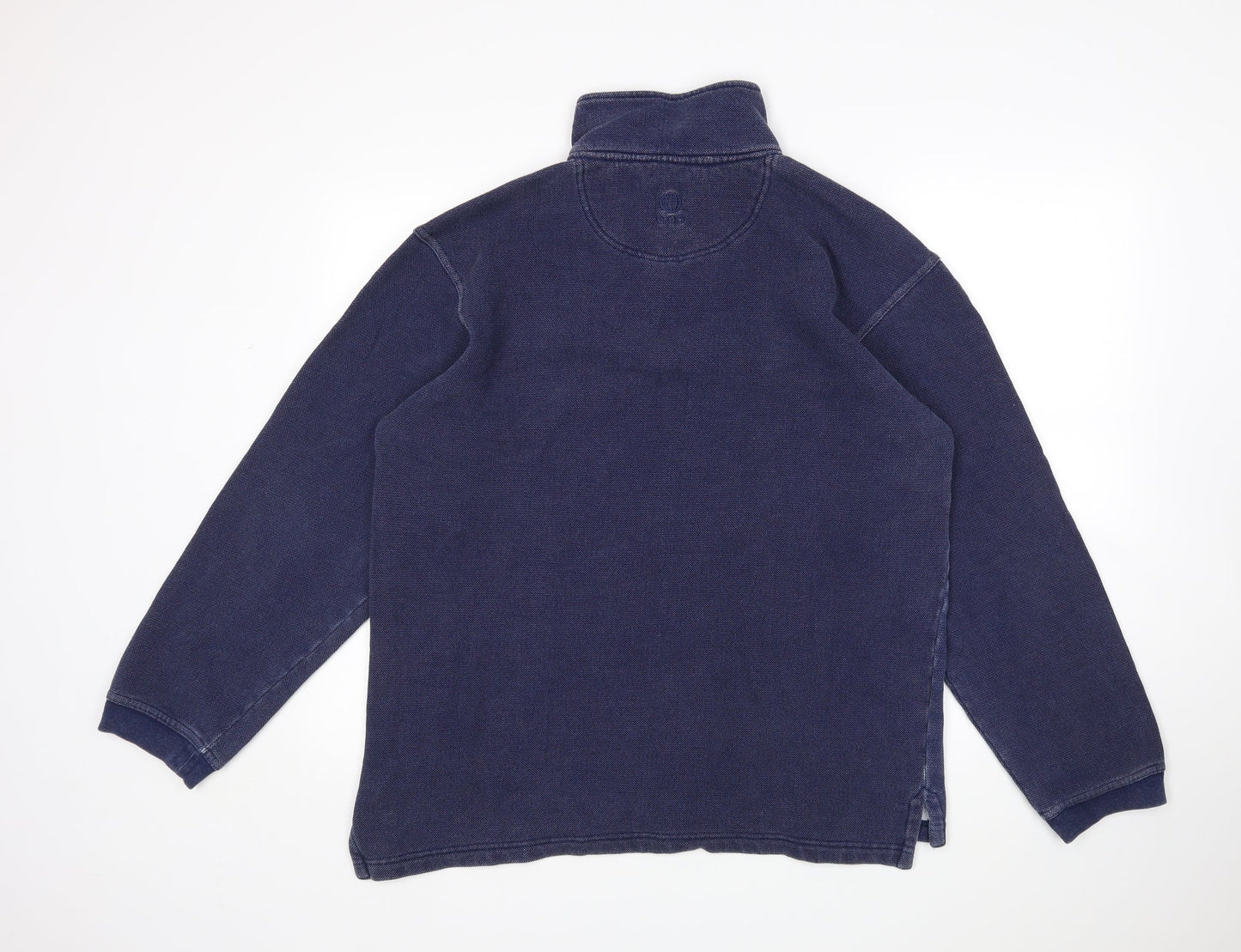 ALS Mens Blue   Pullover Sweatshirt Size S