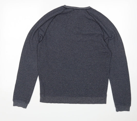 Topman Mens Blue   Pullover Jumper Size M